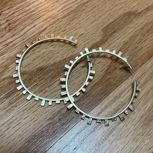 Kendra Scott Gold Hoops
